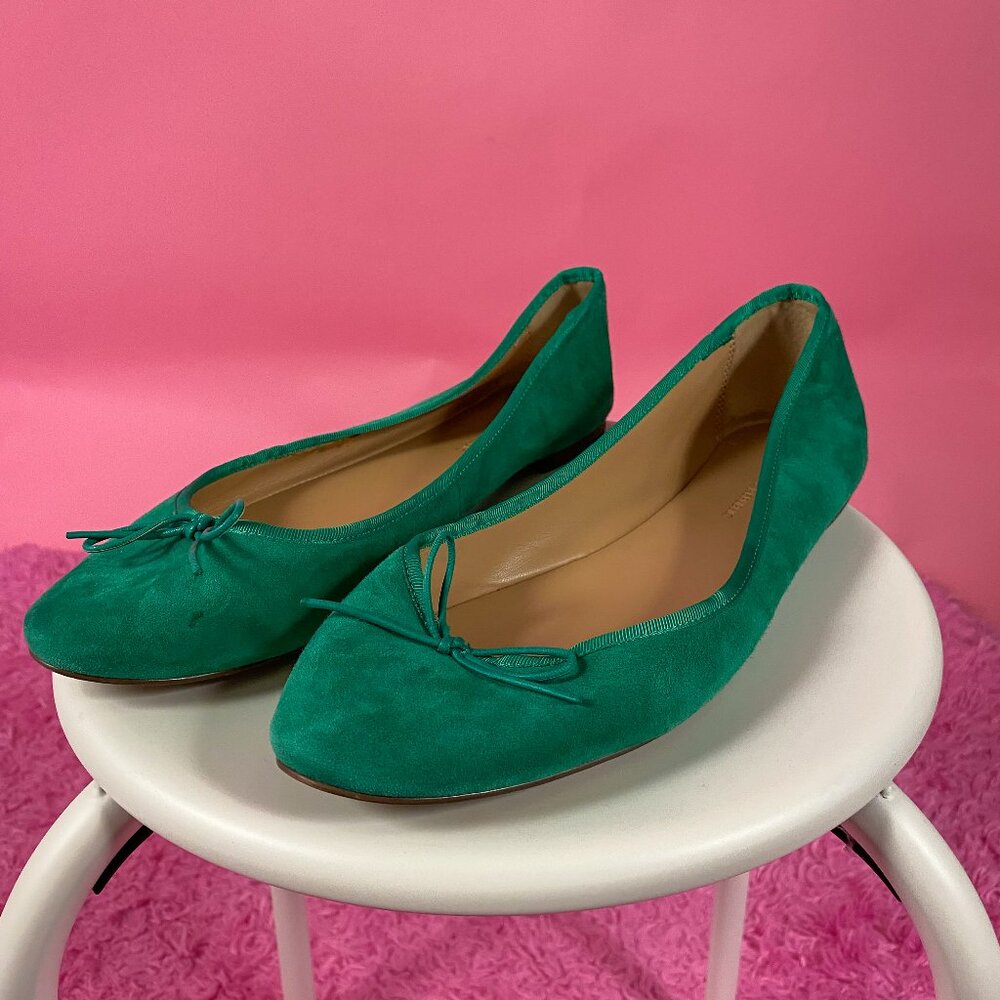 Green Banana Republic Size 11 Ballet Flats